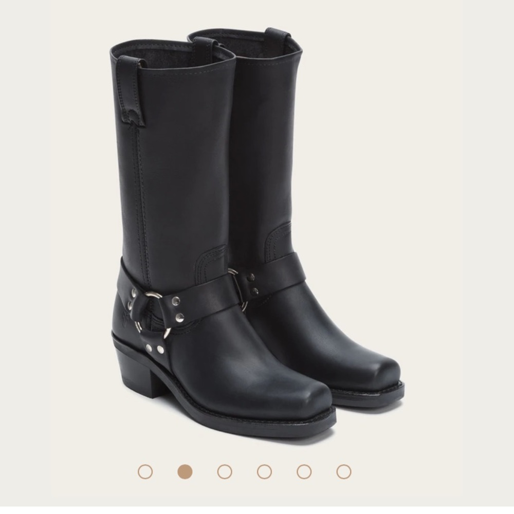 Frye boots - bought new - harness black size 7